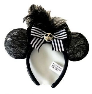 Disney Parks Jack Skellington Minnie Mouse Oreilles Serre-tÃªte Occasion  | eBay