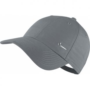Casquette Nike Héritage 86 Metal Swoosh Grise   Tennis Achat