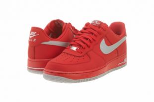 nike air force 1 university red strata grey