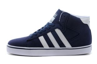 adidas blanche bande bleu