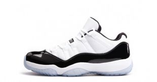 Cheap Air Jordan 11 Retro Low White Black Concord For  2014