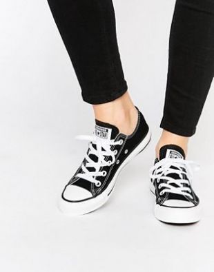 Converse   Chuck Taylor All Star Ox   Baskets   Noir at asos.com