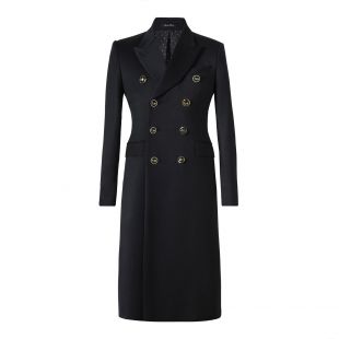 marcella blue trench coat