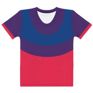 Purple Blue and Pink Women's T-shirt