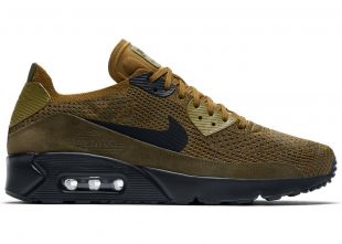 Air Max 90 Ultra 2.0 Flyknit in Olive Flak