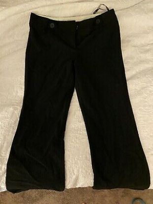 Doctor Who Rose Tyler Cosplay - SA Doomsday Topshop Pinstripe Trousers Size 10  | eBay