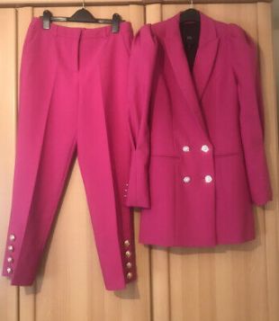 River Island - River Island 2 Piece Blazer 10 Trousers 12 Co Ord Suit ...