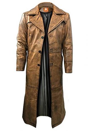 Dwayne Johnson Leather Jacket  Red Notice Brown Leather Coat