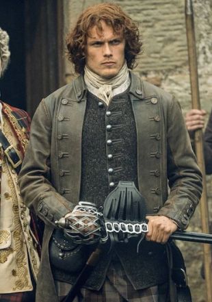 Outlander Jamie Frasers Trench Leather Coat