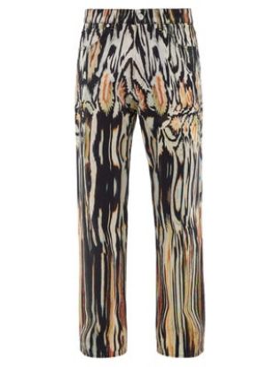 Our Legacy - Third Cut Hanabi Print Straight Leg Jeans