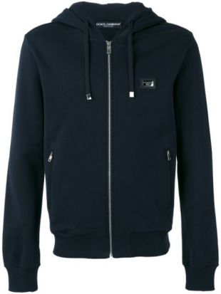 drawstring zip hoodie