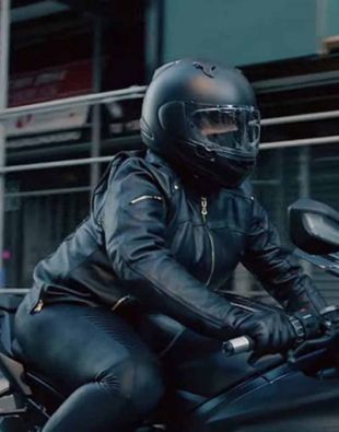 The Equalizer - Queen Latifah Leather Jacket