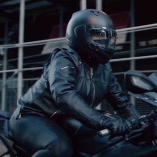 THE EQUALIZER Black Matte Leather Jacket - Customize Jackets
