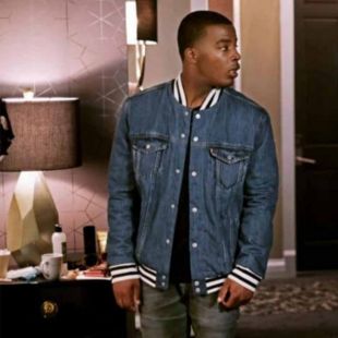 Daniel Ezra All American Spencer James Denim Bomber Jacket
