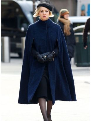 Cassie Bowden The Flight Attendant Cape Coat