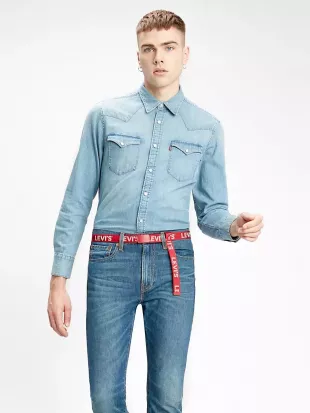 Chemise à manches longues Homme Barstow