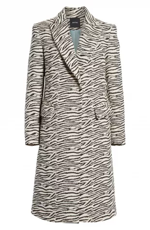 Zebra Stripe Overcoat