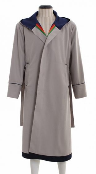 Womens 13th Light Grey Trench Coat