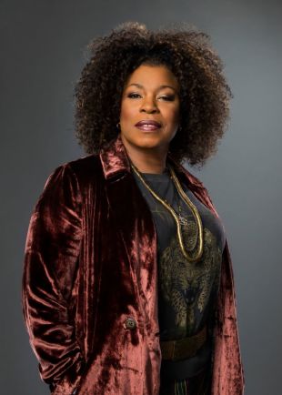 The Equalizer Lorraine Toussaint Velvet Coat