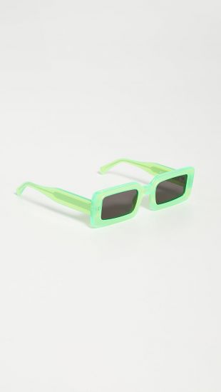 Neon Kryptonite Sunglasses