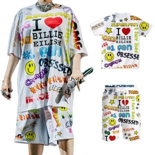 12.99US $ 20% OFF|Billy Irish Fans shirt and shorts men women hiphop streetwear white girls summer polyster 2021|T-Shirts|   - AliExpress