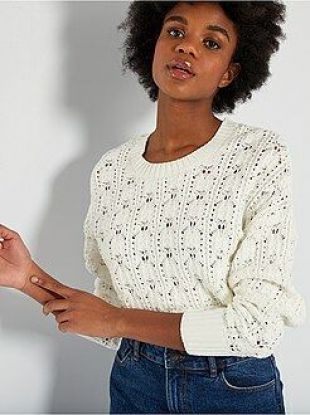 Pull en crochet