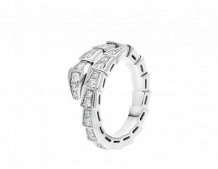 Serpenti Viper White gold Ring 354707