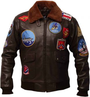 Top Gun Maverick Jacket - Tom Cruise Leather Jacket | APLUSLEATHER