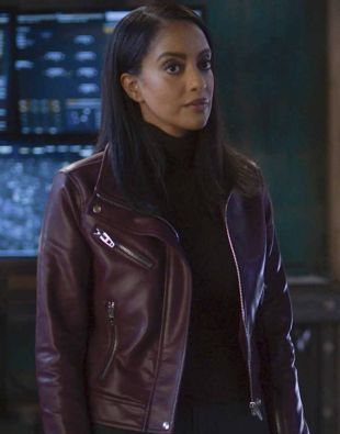 Supergirl S06 Azie Tesfai Leather Jacket