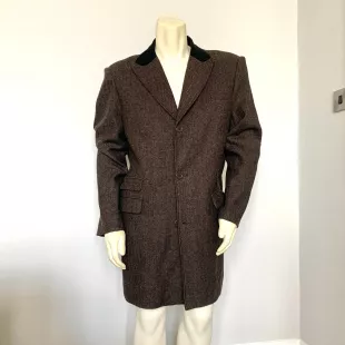 Butler and Webb - English Tweed Overcoat / A Classic English brown 3 ...