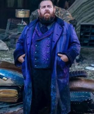 The Nevers 2021 Nick Frost Trench Coat