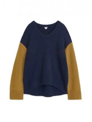 Oversized Wool Nylon Jumper