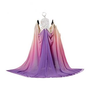 Cosplay de Film pour Femmes Costume Padme Amidala Robe de Mariee Dos Nu Halloween