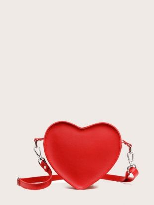 Rare Moschino Vintage Red Heart Bag the Nanny Fran Fine 