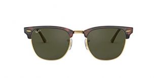 Lunettes de soleil Clubmaster Metallic RB 3016 Wayfarer, Brown (Braun RB 3016 W0366)