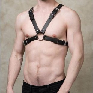Ceinture Épaulière Poitrine Harnais Corps Sangles Bondage Hommes