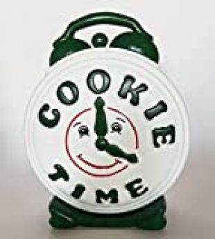 Handmade with Love by Fatima. Decorative Replica Cookie Time clock. Solid piece. Great present for your friends.