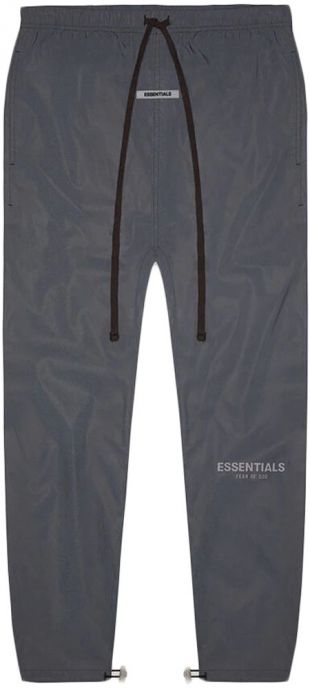 FEAR OF GOD ESSENTIALS Track Pants Black Reflective