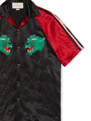 Gucci Panther Bowling Shirt