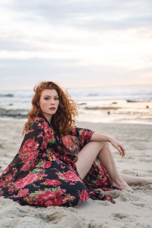 Sofia Floral Kimono — Jennafer Grace