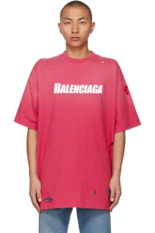 BALENCIAGA tshirt for woman  Pink  Balenciaga tshirt 612965TMV98  online on GIGLIOCOM