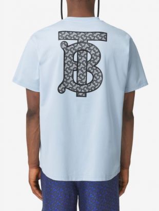 Burberry t-shirt à Imprimé Monogrammé