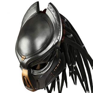 Predator Mask Movie Game 1:1 Helmet Resin Black Relica for Men Halloween Cosplay Costume
