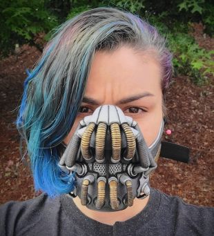 Masque Bane, Dark Knight, Cosplay, Collection Replica, Impression 3D (Option bricolage)
