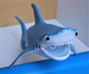 Replica of Shark (Jack Angel) as seen in Toy Story movie