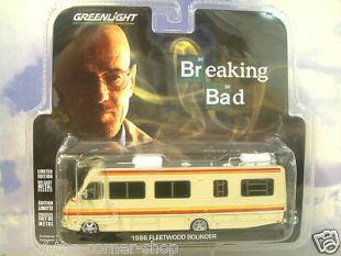 Greenlight 1/64 moulé sous pression 1986 Fleetwood larron RV/Camper "Breaking Bad" #33021