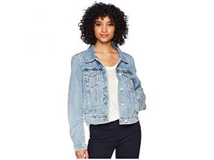 Veste Bomber Free People Femme - Petit (S) - Bleu Indigo - Avec Poches