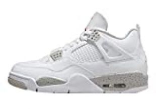 Jordan Mens Air Jordan 4 Retro CT8527 100 White Oreo - Size 14
