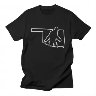 Bigfoot Oklahoma Men's T-Shirt | CreativeTDesigns
