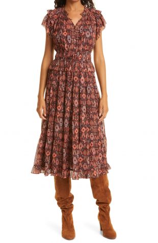 ulla johnson devi dress